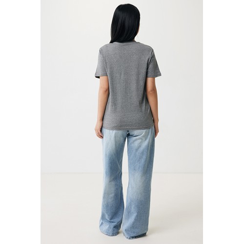 antracita claro moteado IQONIQ Brett Camiseta Medium Weight Algodón Reciclado