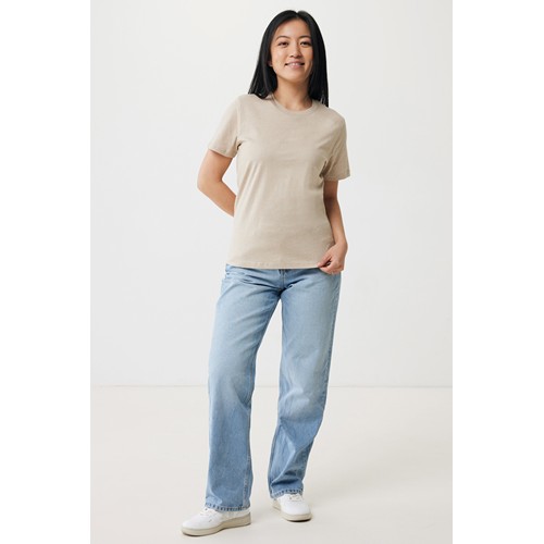 moteado de color marrón claro IQONIQ Brett Camiseta Medium Weight Algodón Reciclado