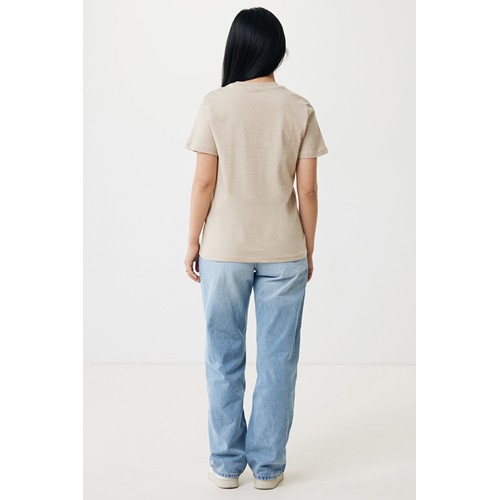 moteado de color marrón claro IQONIQ Brett Camiseta Medium Weight Algodón Reciclado