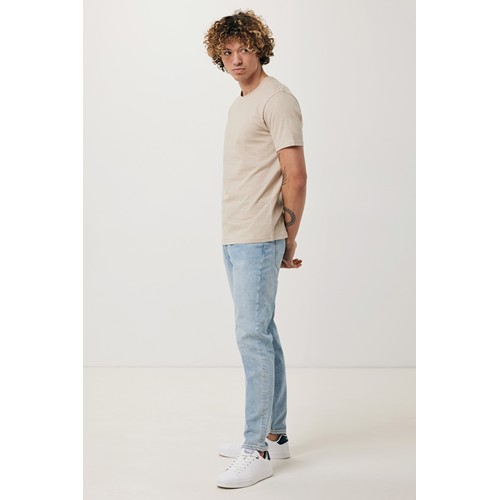 moteado de color marrón claro IQONIQ Brett Camiseta Medium Weight Algodón Reciclado