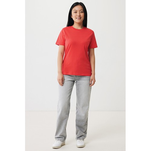 rojo claro IQONIQ Brett Camiseta Medium Weight Algodón Reciclado