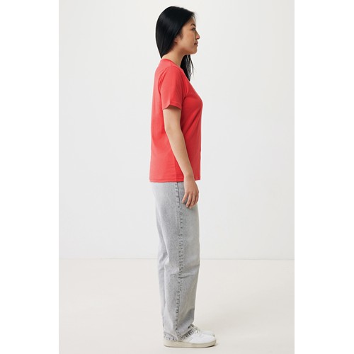 rojo claro IQONIQ Brett Camiseta Medium Weight Algodón Reciclado