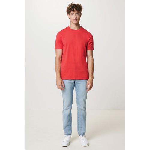 rojo claro IQONIQ Brett Camiseta Medium Weight Algodón Reciclado