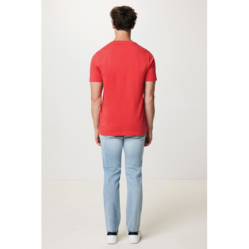 rojo claro IQONIQ Brett Camiseta Medium Weight Algodón Reciclado