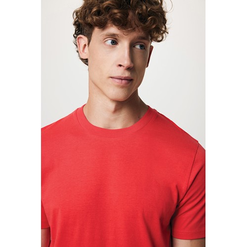 rojo claro IQONIQ Brett Camiseta Medium Weight Algodón Reciclado
