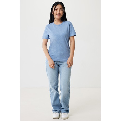 bleu clair chiné IQONIQ Brett Camiseta Medium Weight Algodón Reciclado