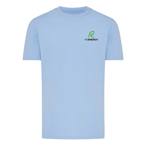 azul celeste IQONIQ Brett Camiseta Medium Weight Algodón Reciclado