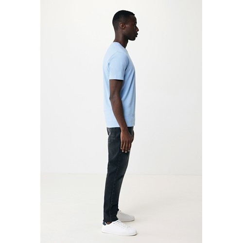 azul celeste IQONIQ Brett Camiseta Medium Weight Algodón Reciclado