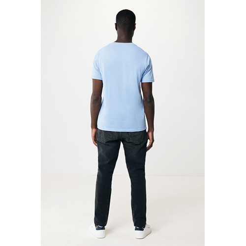 azul celeste IQONIQ Brett Camiseta Medium Weight Algodón Reciclado