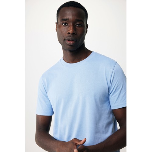 azul celeste IQONIQ Brett Camiseta Medium Weight Algodón Reciclado