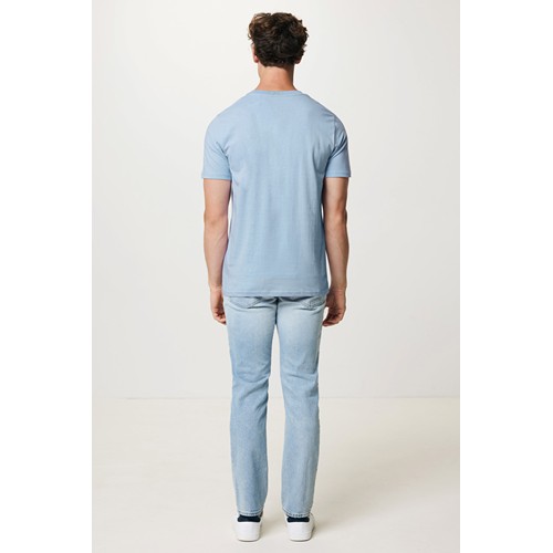 azul celeste IQONIQ Brett Camiseta Medium Weight Algodón Reciclado
