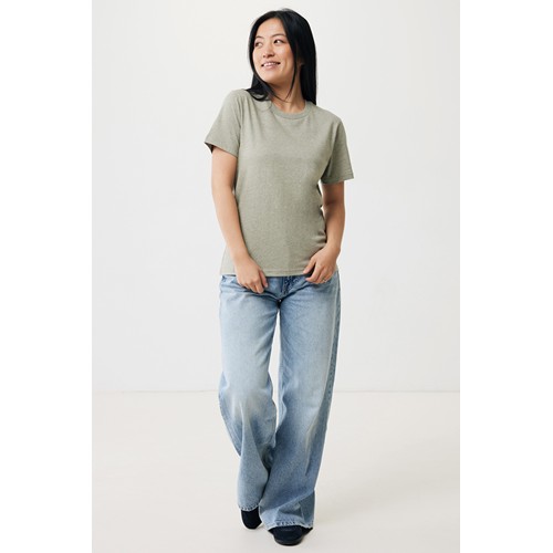verde claro jaspeado IQONIQ Brett Camiseta Medium Weight Algodón Reciclado