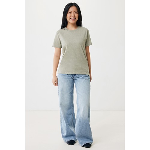 verde claro jaspeado IQONIQ Brett Camiseta Medium Weight Algodón Reciclado