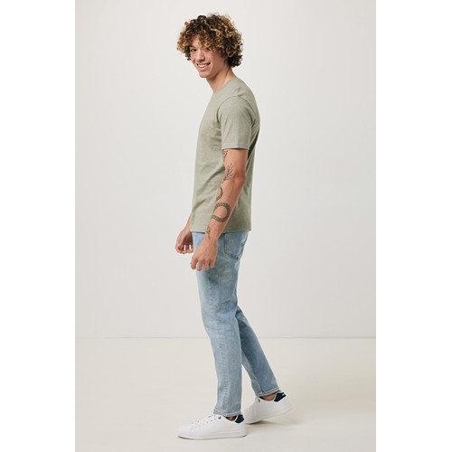 verde claro jaspeado IQONIQ Brett Camiseta Medium Weight Algodón Reciclado
