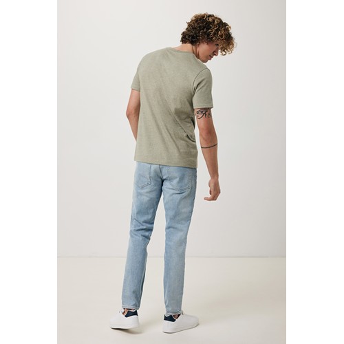 verde claro jaspeado IQONIQ Brett Camiseta Medium Weight Algodón Reciclado