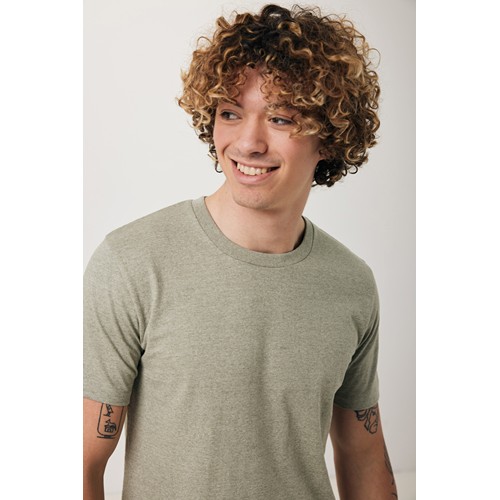 verde claro jaspeado IQONIQ Brett Camiseta Medium Weight Algodón Reciclado