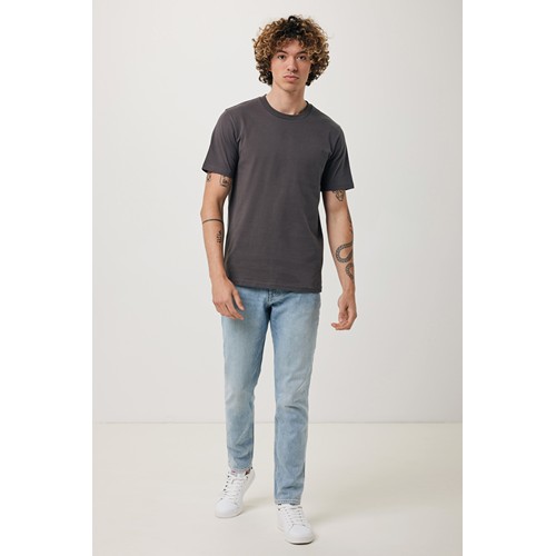 antracita IQONIQ Brett Camiseta Medium Weight Algodón Reciclado