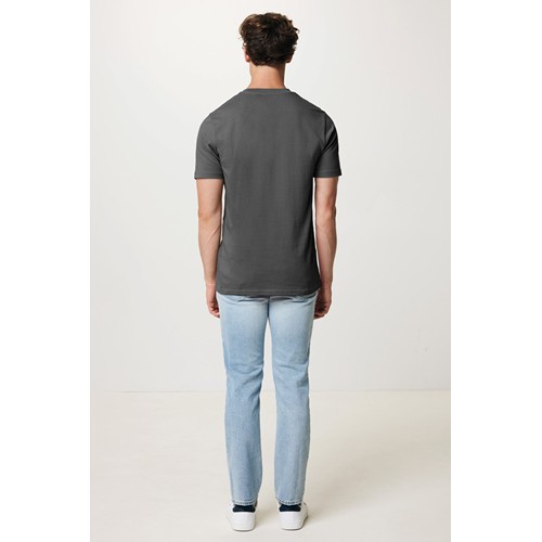 antracita IQONIQ Brett Camiseta Medium Weight Algodón Reciclado