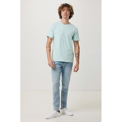 verde menta IQONIQ Brett Camiseta Medium Weight Algodón Reciclado
