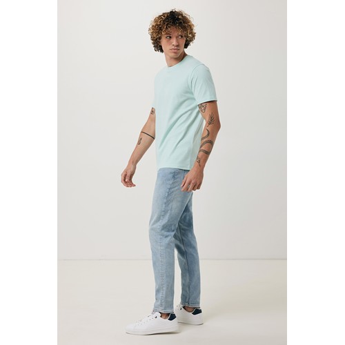 verde menta IQONIQ Brett Camiseta Medium Weight Algodón Reciclado