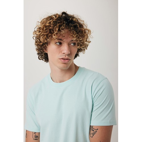 verde menta IQONIQ Brett Camiseta Medium Weight Algodón Reciclado