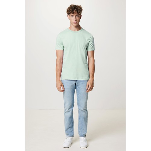 verde menta IQONIQ Brett Camiseta Medium Weight Algodón Reciclado