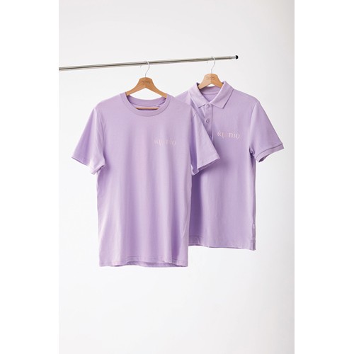 lavanda IQONIQ Brett Camiseta Medium Weight Algodón Reciclado