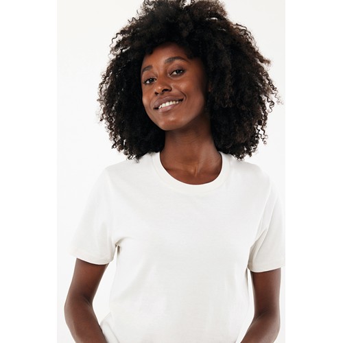 marfil IQONIQ Brett Camiseta Medium Weight Algodón Reciclado