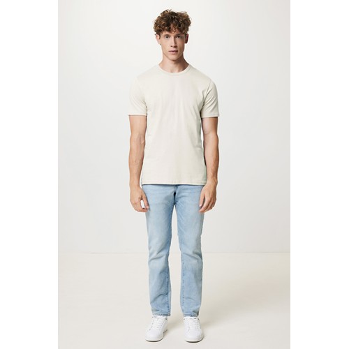 marfil IQONIQ Brett Camiseta Medium Weight Algodón Reciclado
