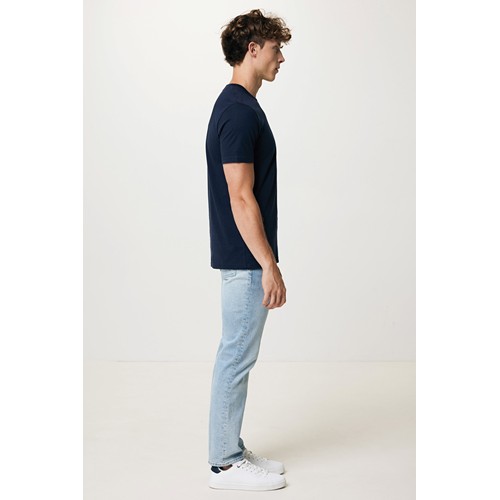 azul marino IQONIQ Brett Camiseta Medium Weight Algodón Reciclado