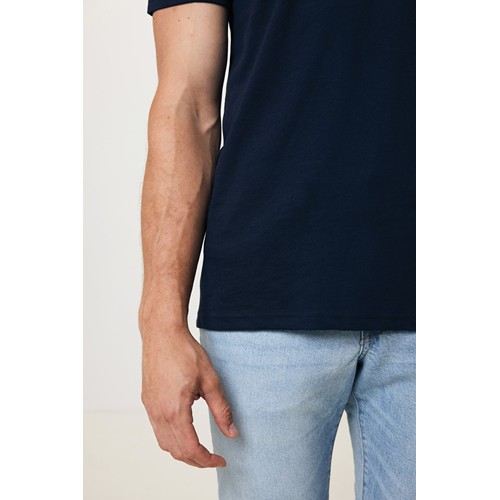 azul marino IQONIQ Brett Camiseta Medium Weight Algodón Reciclado