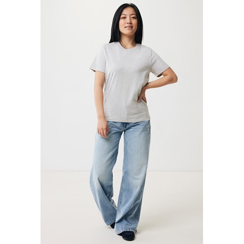 moteado gris claro IQONIQ Brett Camiseta Medium Weight Algodón Reciclado