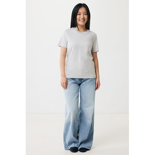 moteado gris claro IQONIQ Brett Camiseta Medium Weight Algodón Reciclado