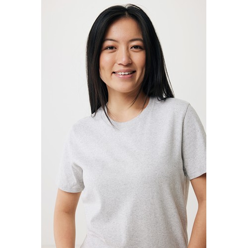 moteado gris claro IQONIQ Brett Camiseta Medium Weight Algodón Reciclado