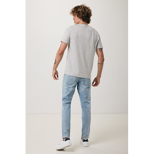 moteado gris claro IQONIQ Brett Camiseta Medium Weight Algodón Reciclado