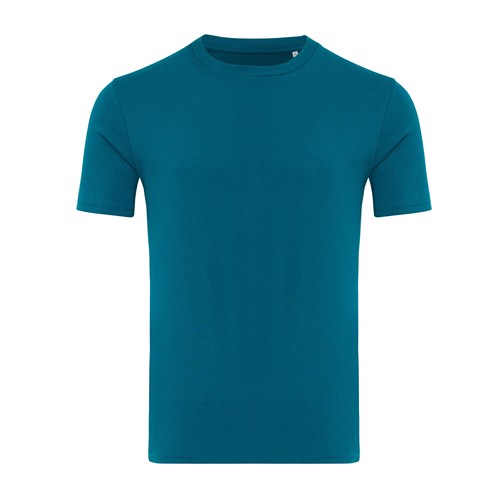 azul azulado profundo IQONIQ Brett Camiseta Medium Weight Algodón Reciclado