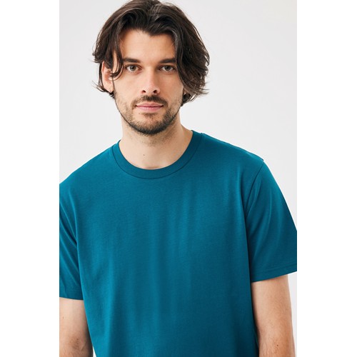 azul azulado profundo IQONIQ Brett Camiseta Medium Weight Algodón Reciclado