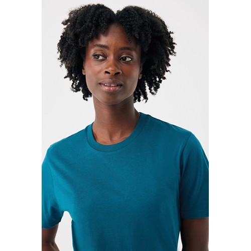 azul azulado profundo IQONIQ Brett Camiseta Medium Weight Algodón Reciclado