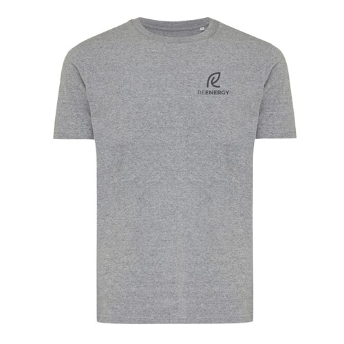 antracita claro moteado IQONIQ Brett Camiseta Medium Weight Algodón Reciclado
