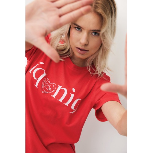 Camiseta IQONIQ Brett de algodón reciclado