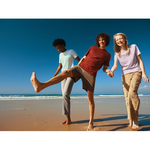 Camiseta IQONIQ Brett de algodón reciclado