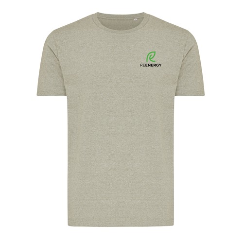 verde claro jaspeado IQONIQ Brett Camiseta Medium Weight Algodón Reciclado