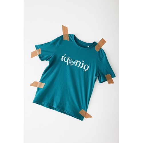 verdigris IQONIQ Brett Camiseta Medium Weight Algodón Reciclado