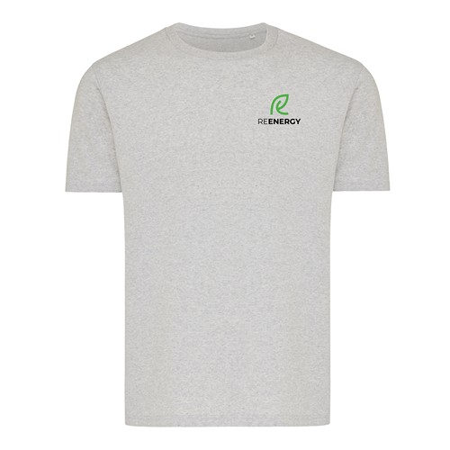 moteado gris claro IQONIQ Brett Camiseta Medium Weight Algodón Reciclado