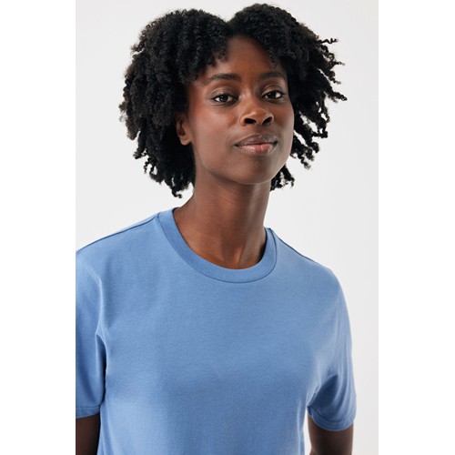azul pato IQONIQ Brett Camiseta Medium Weight Algodón Reciclado
