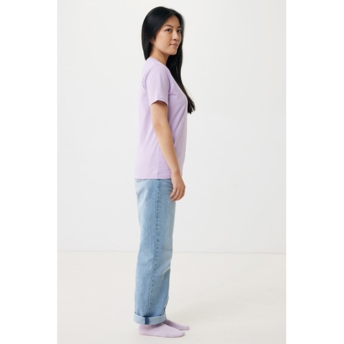 lavanda IQONIQ Brett Camiseta Medium Weight Algodón Reciclado