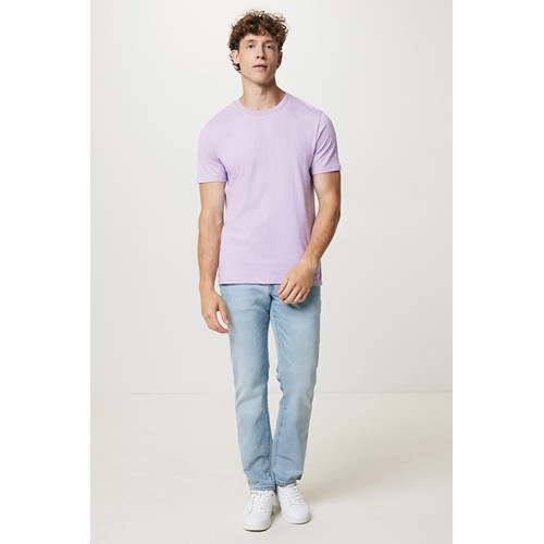 lavanda IQONIQ Brett Camiseta Medium Weight Algodón Reciclado