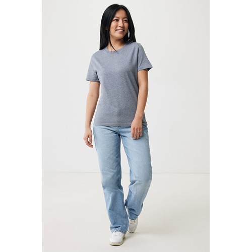 azul marino claro moteado IQONIQ Brett Camiseta Medium Weight Algodón Reciclado