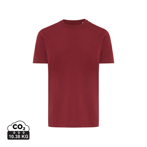 burdeos IQONIQ Brett Camiseta Medium Weight Algodón Reciclado