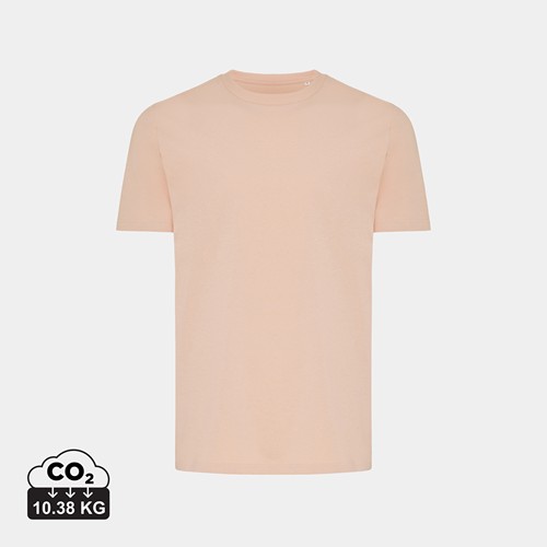 melocotón IQONIQ Brett Camiseta Medium Weight Algodón Reciclado
